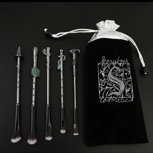 Harry Potter Metal Wand Eyeshadow Makeup Brushes Metal Eyeshadow Brushes Wand